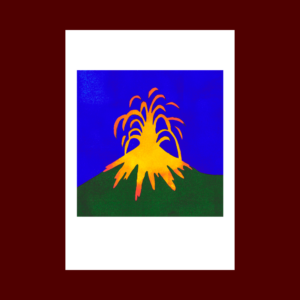 Au-dessus des vieux volcans